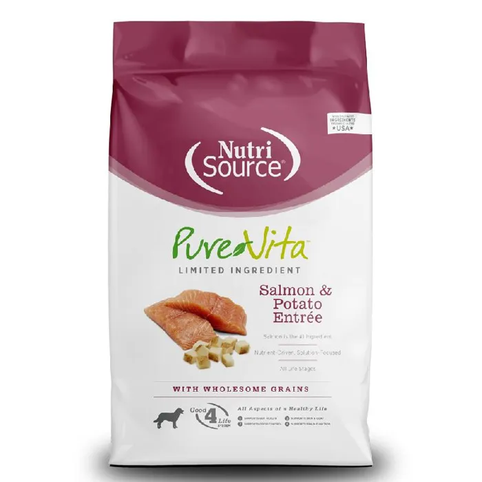 Nutrisource Purevita Dog Salmon & Kale 4#