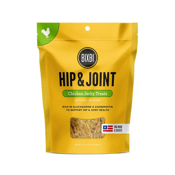 Bixbi Dog Hip & Joint Chicken Jerky Treat 5-oz