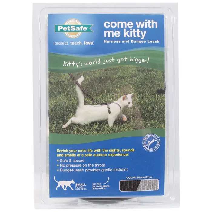 Premier Kitty Harness Blk Small