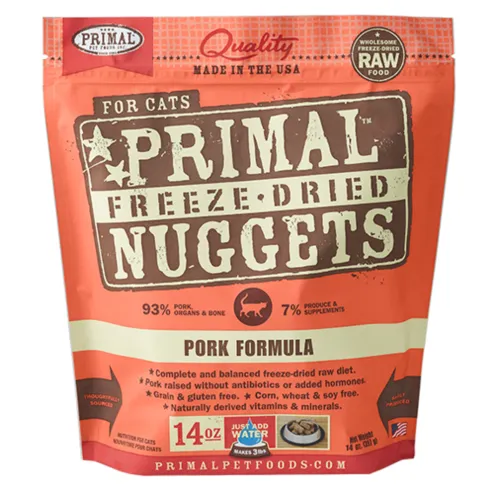 Primal FD Cat Food Pork CAT 14-oz