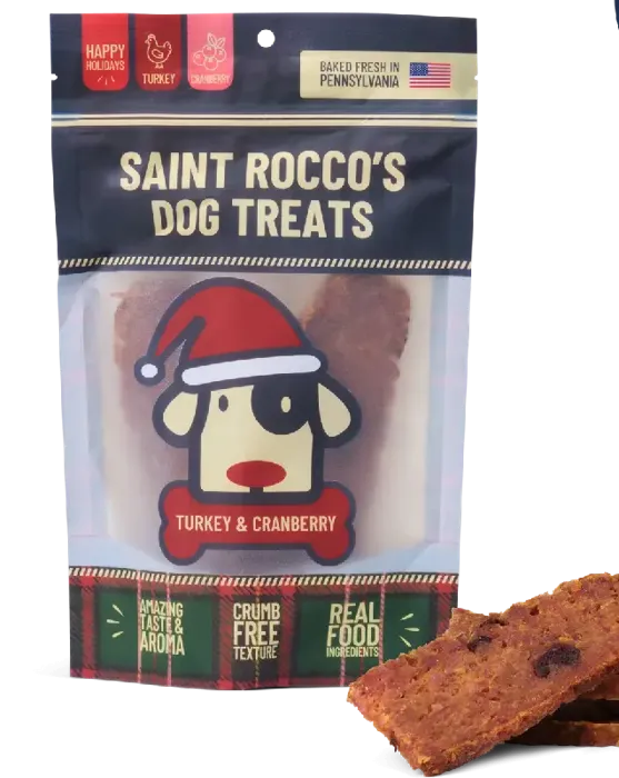 Saint Rocco's Turkey & Cranberry Jerky 8 oz