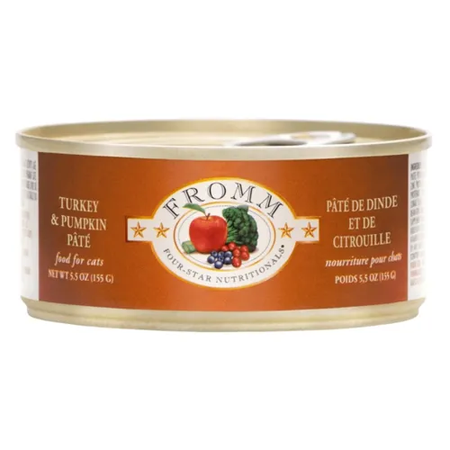 Fromm Gold Can Food Cat Trky/Pmpkn 5-oz