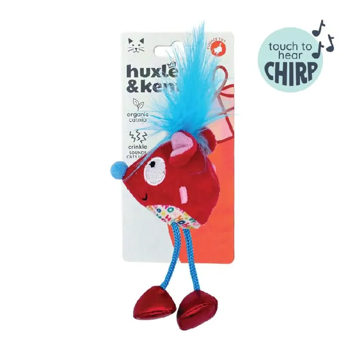 Huxley & Kent Cat Chirpy Cheerful Mouse