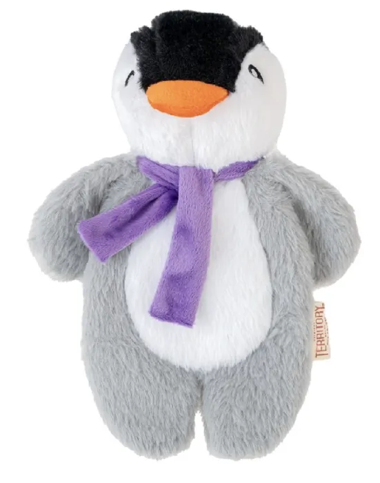 Territory Holiday Santa Fatso Flatso Dog Toy