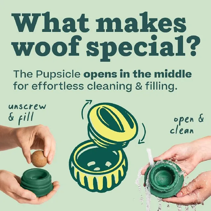 Woof Pupsicle Toy Lavender X-large