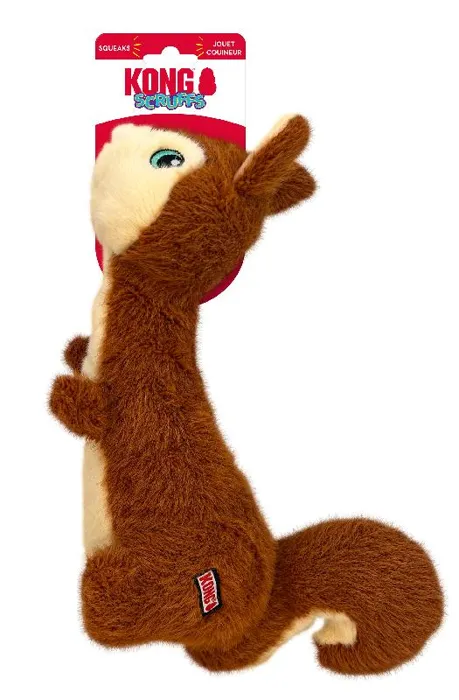 Kong Scruffs Squirrel Medium/large