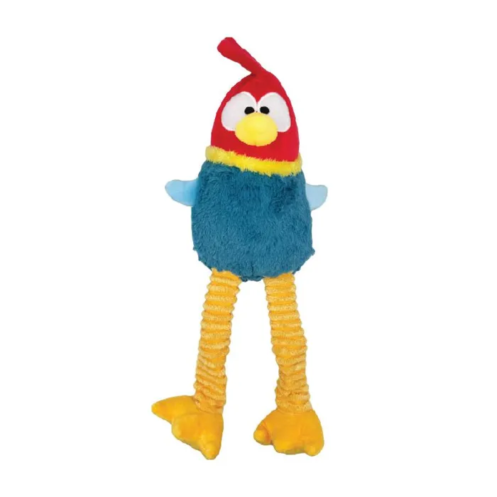 Huxley & Kent Dog Toy Lankies Red Rooster Small