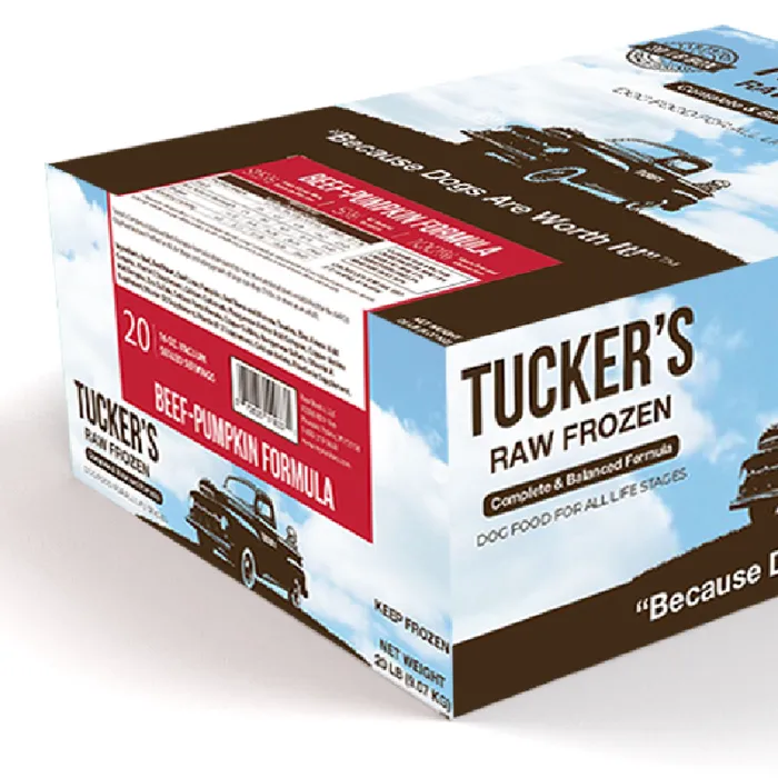 Tucker's Raw Beef & Pumpkin 20#