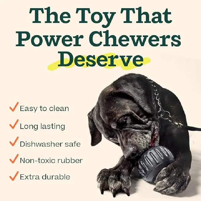 Woof Pupsicle Power Chewer Black Small