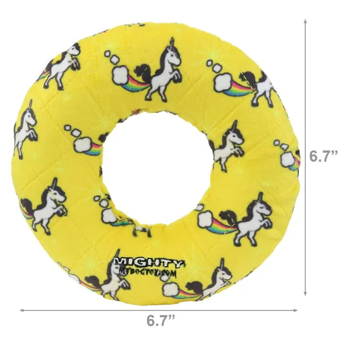Mighty Ring Medium Yellow Unicorn