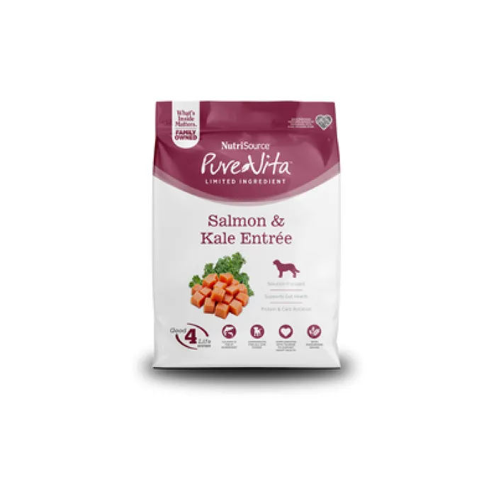 Nutrisource Purevita Dog Salmon & Kale 4#