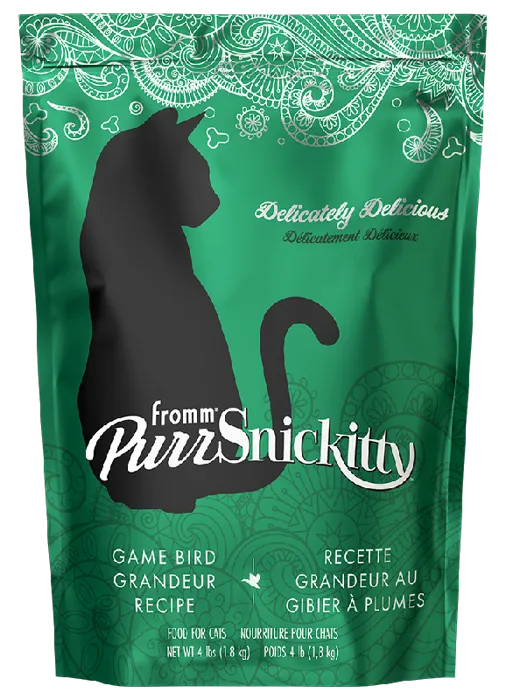 Fromm Cat Food Purrsnickitty Game Bird 6oz