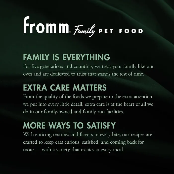Fromm Cat Food Purrsnickitty Game Bird 6oz