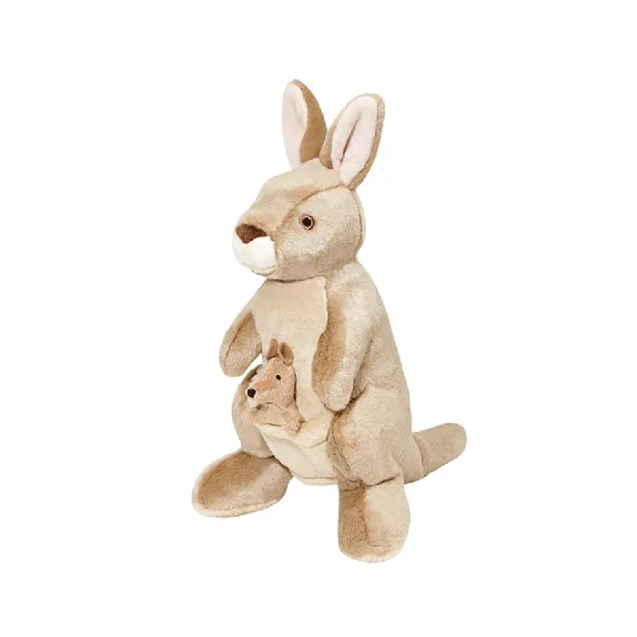 Fluff & Tuff Dog Toys Phoebe & Joey Kangaroo Large