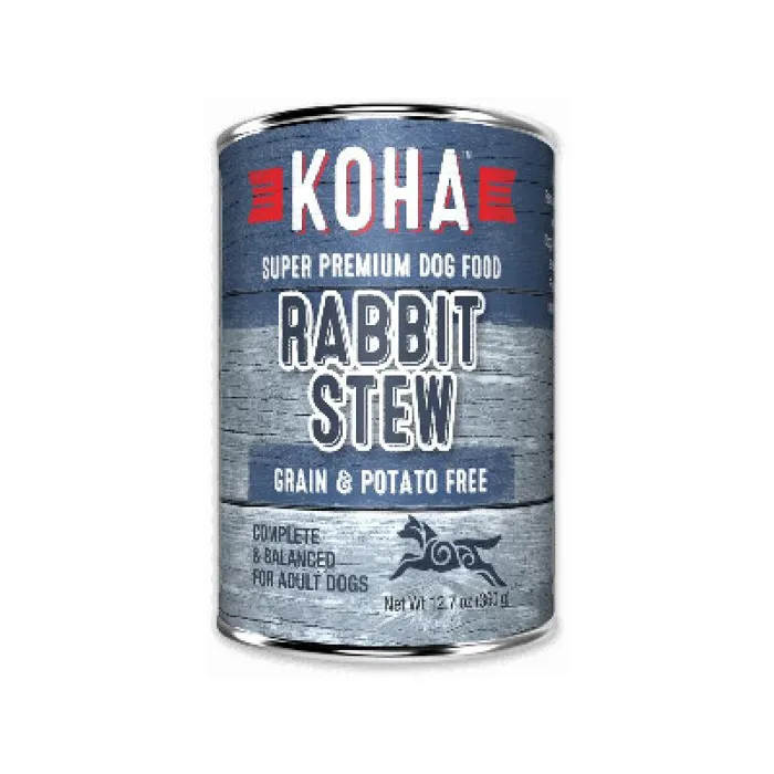 Koha Dog Can GF Rabbit Stew 12oz