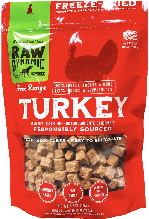 Raw Dynamic Fd Canine - Turkey 5.5oz